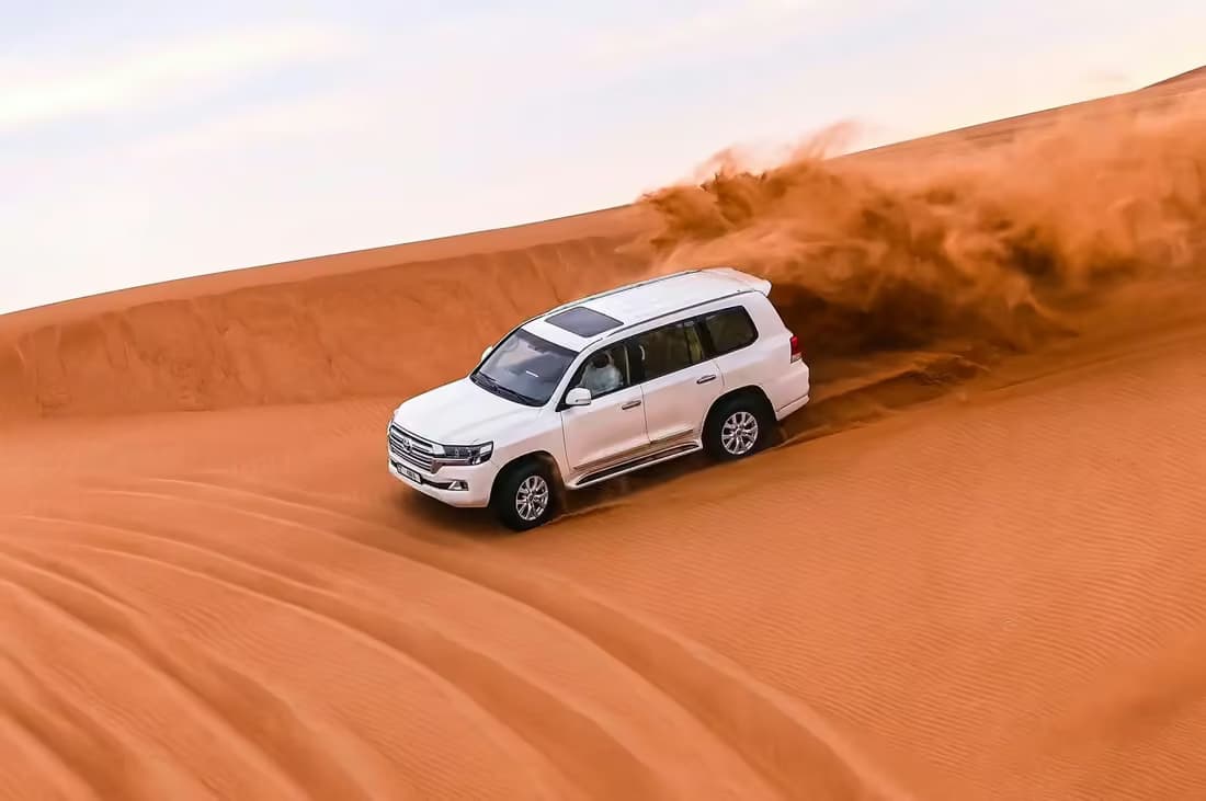 Red Sand Evening Desert Safari (Shared) - Best Dubai Desert Safari Dune Bashing Booking