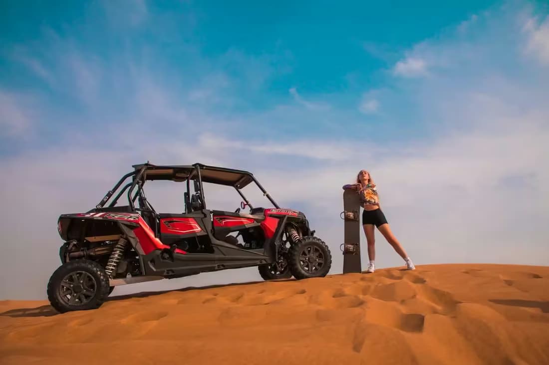 1 Seater Buggy Ride - Best Dubai Desert Safari Dune Bashing Booking