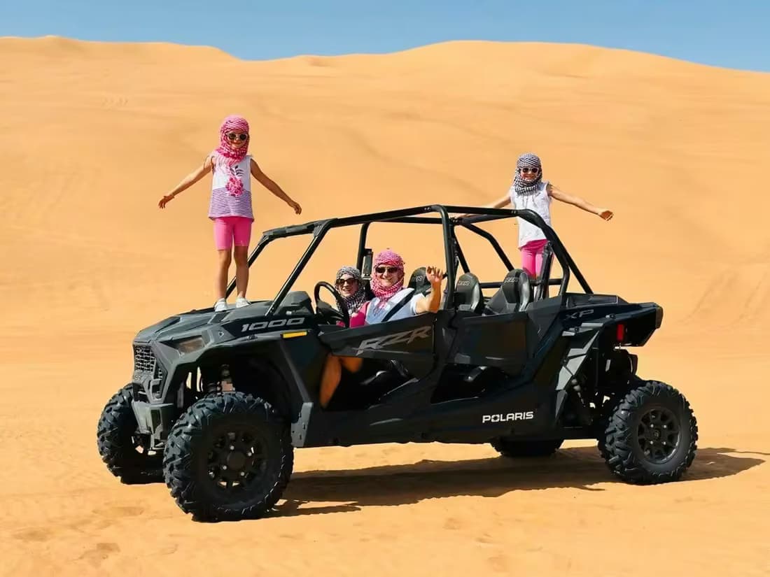 4 Seater Buggy Ride - Best Dubai Desert Safari Dune Bashing Booking