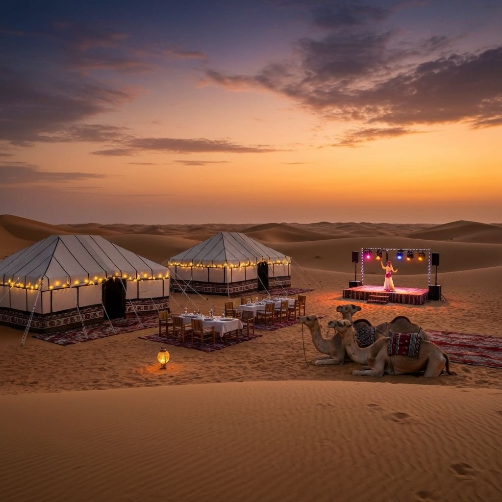 Red Sand Evening Desert Safari (Shared) - Best Dubai Desert Safari Dune Bashing Booking